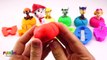 Paw Patrol Skye & Chase with Play Doh Colorful Shapes Children