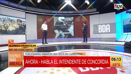 Habló el Intendente de Concordia después de la fiesta de funcionarias