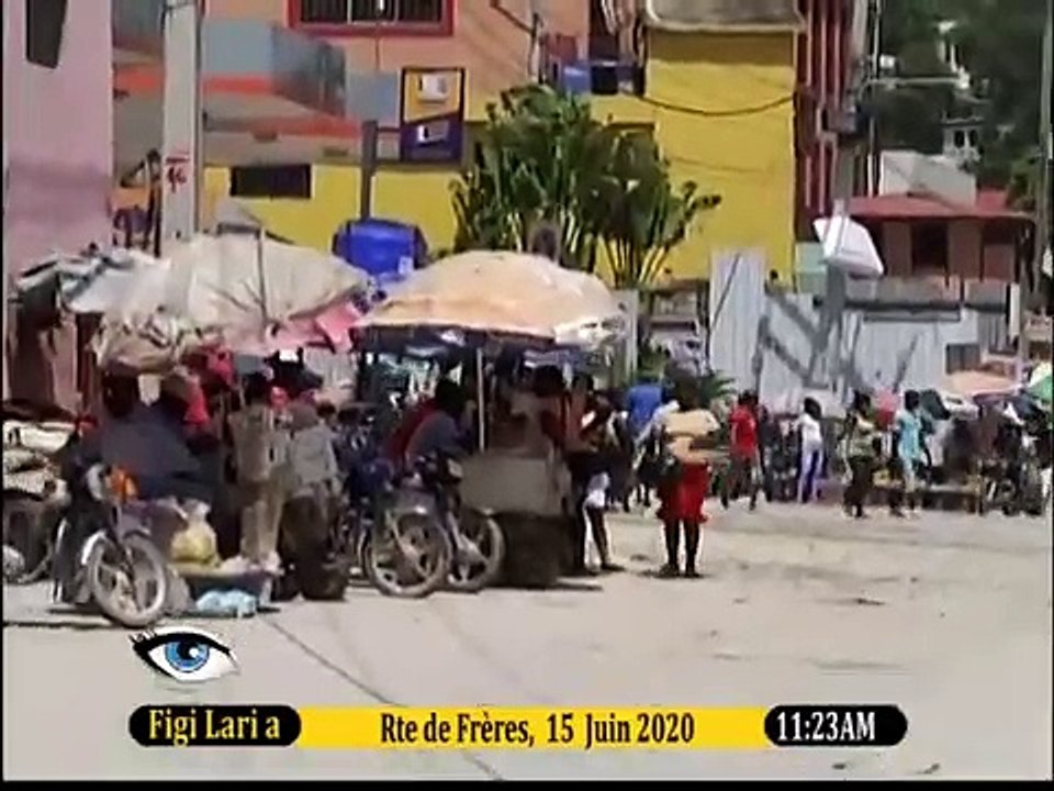 Port-au-Prince Figi lari 15 Juin 2020