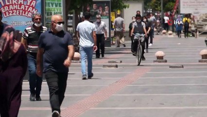 Batman'da yasağa rağmen vatandaşlar maskesiz dolaşıyor