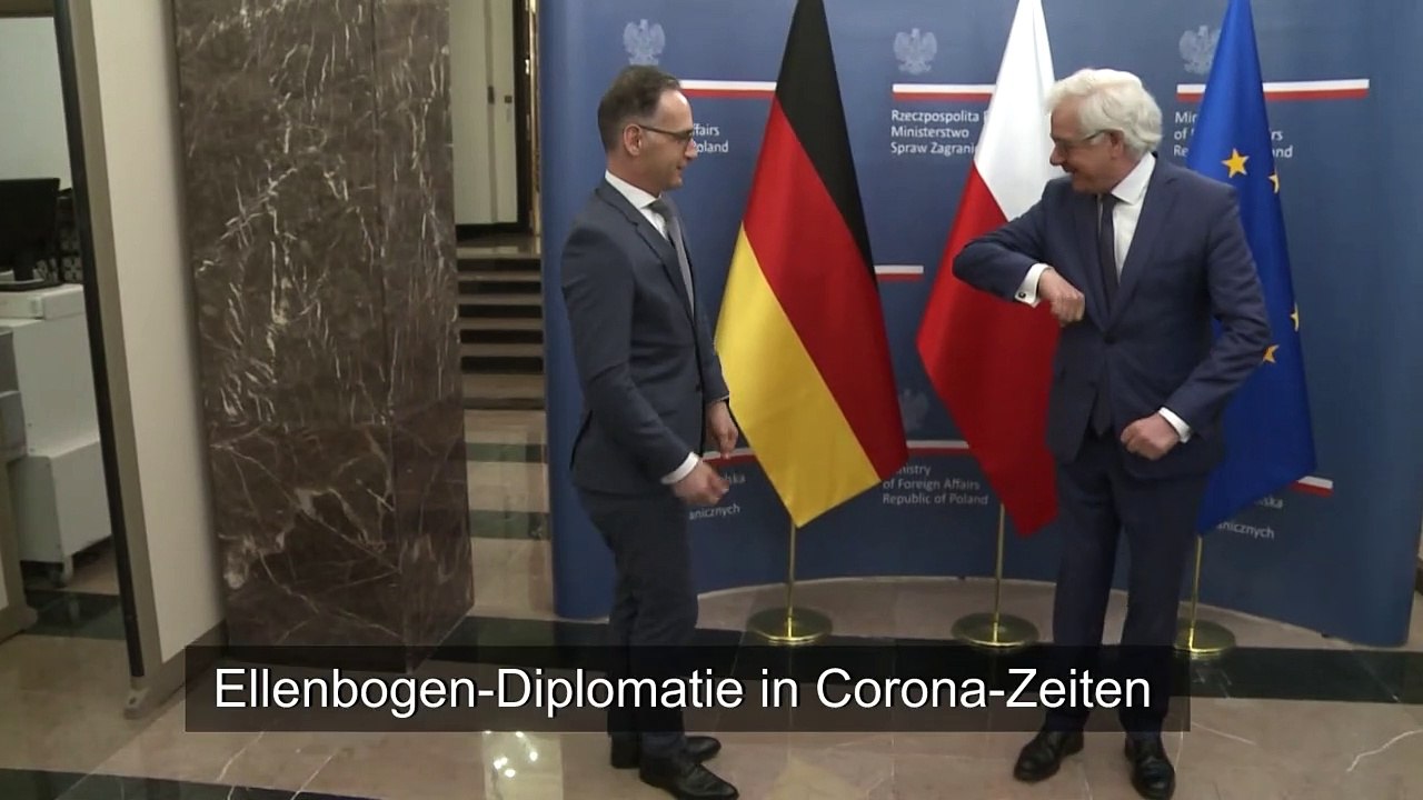 Deutsch-polnische Ellenbogen-Diplomatie in Warschau