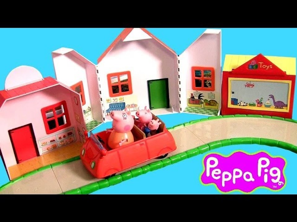 Peppa pig store bakery shop playset