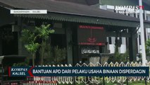 Pelaku Usaha Bantu APD Untuk Tim GTPP Covid-19 Banjarmasin