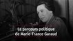 Le parcours politique de Marie-France Garaud