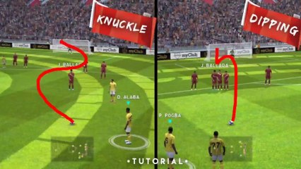 How to Perform Knuckle Shot & Dipping Shots in Freekick