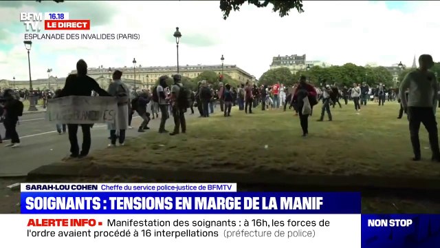 Manifestation à Paris: à 16h, les forces de l'ordre avaient procédé à 16 interpellations
