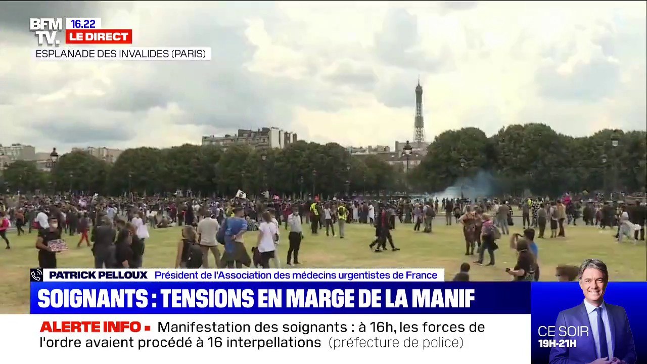 Patrick Pelloux sur les tensions à Paris: "Les soignants ne sont pas responsables des exactions commises place des Invalides"