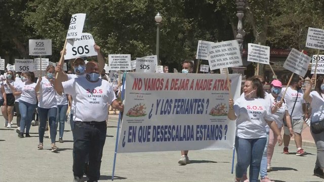 Feriantes piden ayudas económicas ante la suspensión de las ferias