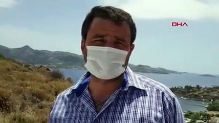 Bodrum'da doğaya moloz bırakılmasına tepki