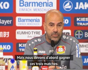 32e j. - Bosz : "Nous avons notre destin entre nos mains"