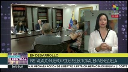 Venezuela: nuevas autoridades del CNE son juramentadas