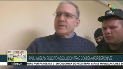 Rusia: condenan por espionaje a exmarine de EEUU Paul Whelan