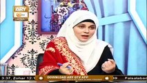 Jald Bazi Kay Nuqsanat | Insan Ko Kaha Jald Bazi Nahi Karni Chahye | Syeda Zainab Alam | ARY Qtv