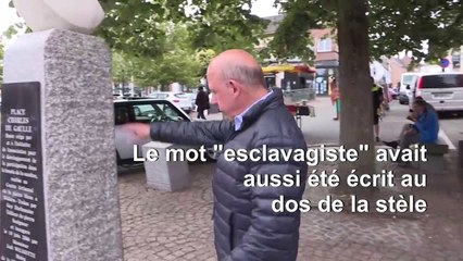 "Esclavagiste": un buste du général de Gaulle vandalisé dans le Nord