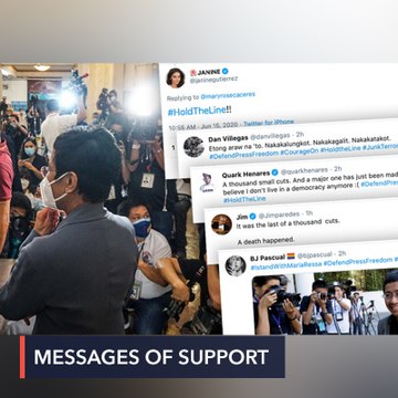 'Nakakalungkot, nakakagalit': PH stars express outrage after Maria Ressa is convicted of libel
