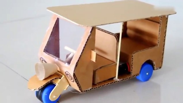How to make a powered Rickshaw (tuk tuk) - Electric Rickshaw Battery