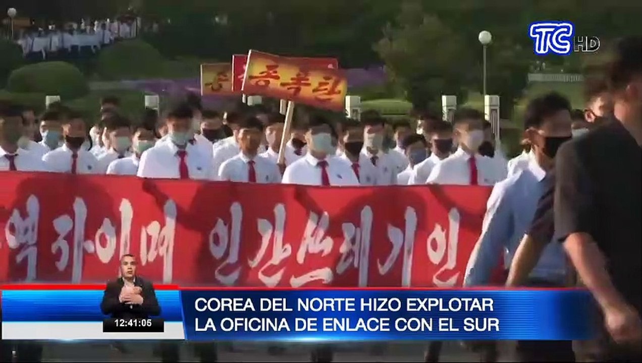 Corea del Norte hizo explotar la oficina de enlace con el Sur