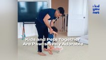 These Paws-itively Adorable Kids and Pets Will Have You Melting