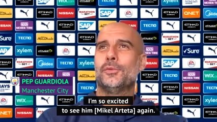 Download Video: Arteta might know City's secrets but Guardiola's excited to see him