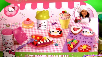 Скачать видео: Play Doh Hello Kitty Pastry Shop Donuts and Cupcakes