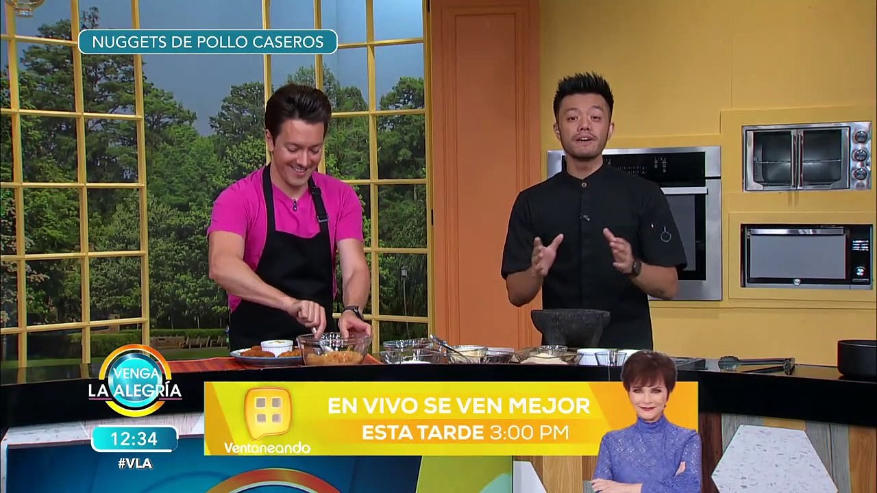 ¡Deliciosos nuggets caseros para todos! El Chino nos enseña a prepararlos. | Venga La Alegría