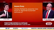 Marmara kıyıları için tsunami uyarısı! ‘Eyüp’e bile gidebilir’