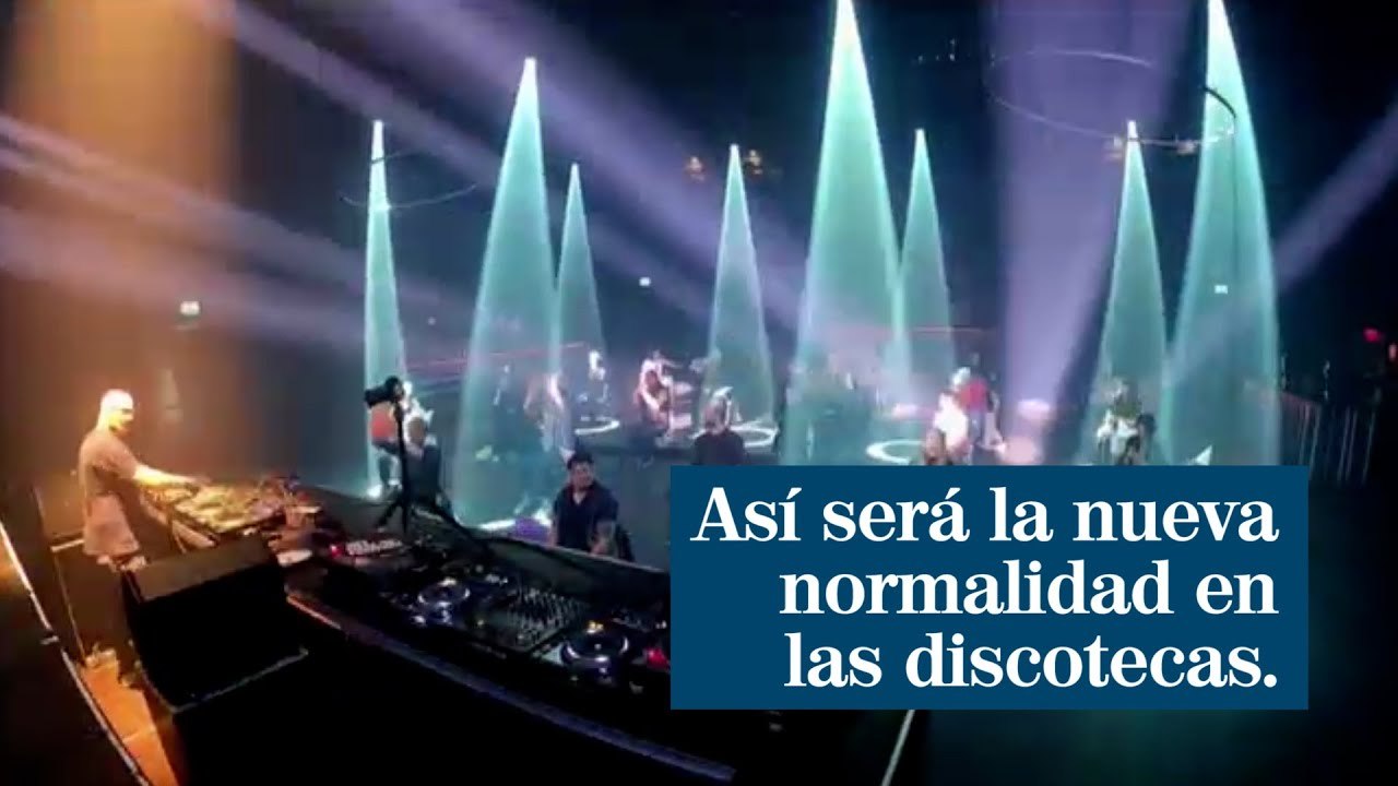 Así son las discotecas en la 'nueva normalidad'