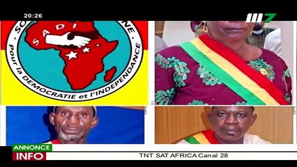 JT BAMBARA  19H30 DU 16 JUIN 2020