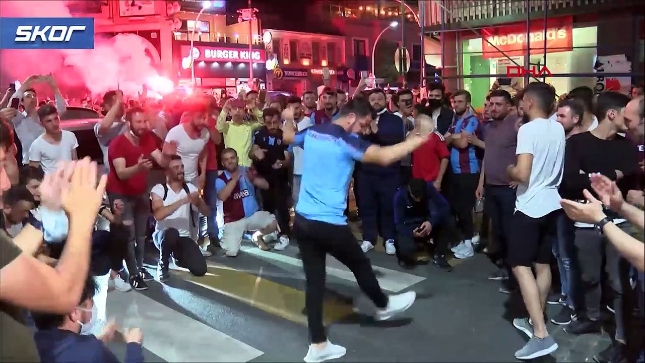 Trabzon'da final coşkusu