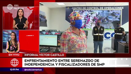 Edición Mediodía: Enfrentamiento entre serenazgo de Independencia y fiscalizadores de SMP (HOY)