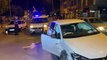 Düzce kent merkezinde 3 aracın karıştığı zincirleme trafik kazası meydana geldi: 3 yaralı