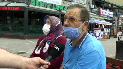 Giresunlular sokağa maskesiz çıkanlara tepkili