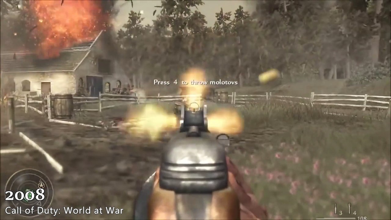 Evolution of Call of Duty Games 2003-2018