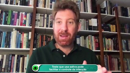 Teste que usa saliva pode facilitar o controle da infecção