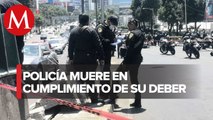 Muere policía de CdMx tras persecución a dos presuntos asaltantes