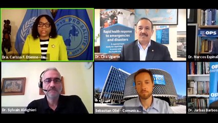 OPS espera aumento importante de casos de covid-19 y muertes en América Latina