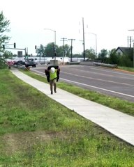 Running with Chair Leads to Fall for Construction Worker