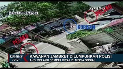 Sempat Viral Rekaman Aksi Penjambretan, 4 Pelaku Kini Sudah Dilumpuhkan Polisi