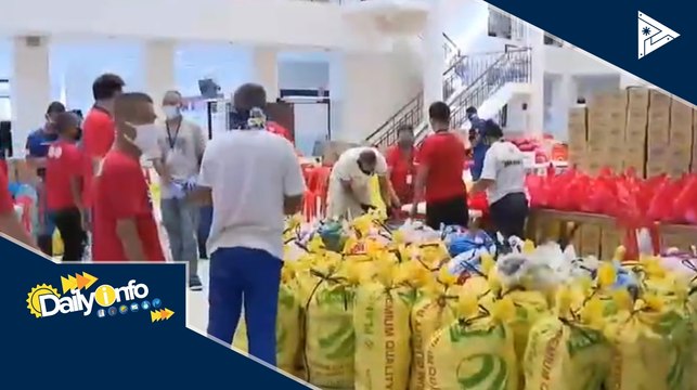 San Juan LGU, muling namahagi ng food packs