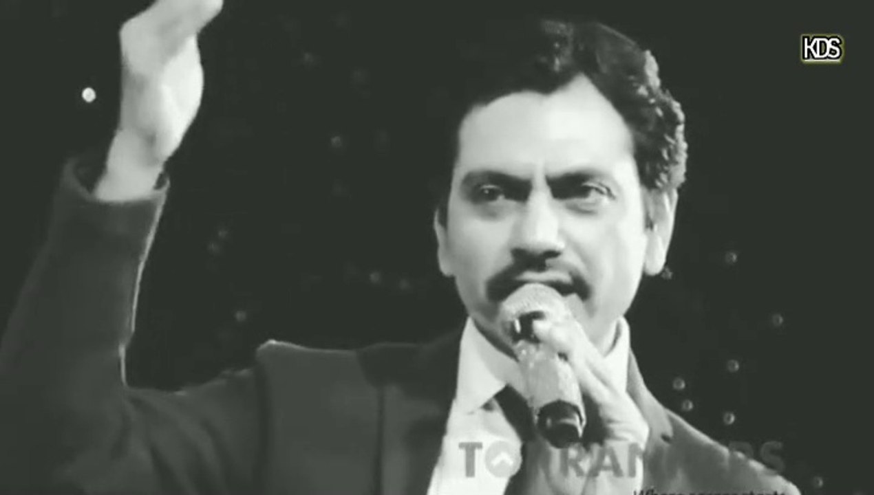 Really A awesome lines said by #नवाजुद्दीन_सिद्दिकी ! Stage program ! Motivating to students ! Motivational Speaker.