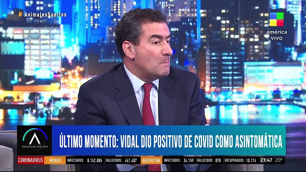 Último momento: María Eugenia Vidal tiene coronavirus