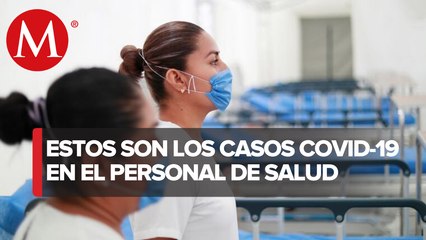 Suman más de 32 mil trabajadores de la salud con covid-19