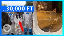 Chinese Woman Smashes Plane Window 30,000 ft in the Air!