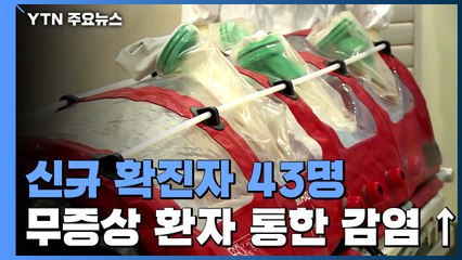 신규 환자 43명..."최근 한달 수도권 하루 환자 30명" / YTN