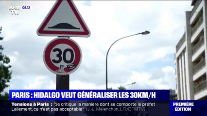 Paris: si elle est réélue, Anne Hidalgo promet de généraliser les 30 km/h