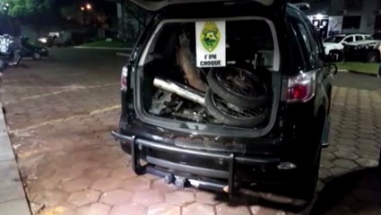 Choque prende jovem suspeito de receptação no Bairro Neva