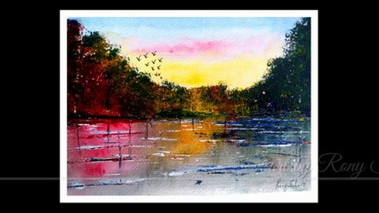 Abstract painting for beginners