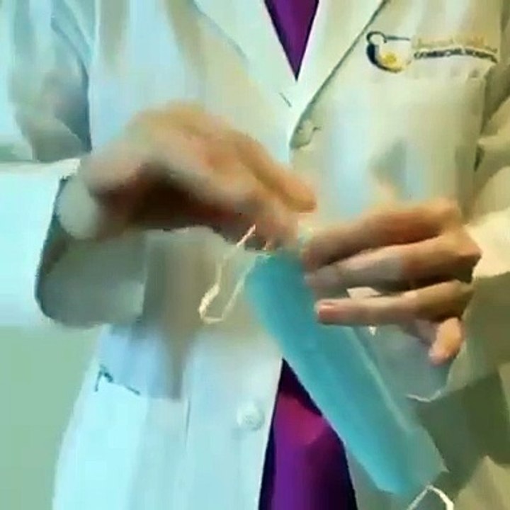 Everyone wearing this mask wrong way ,This is the right way to wear mask must watch