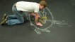 Jurassic Park 3D Stop Motion Chalk Art - AWE me Artist Series