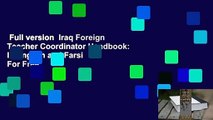 Full version  Iraq Foreign Teacher Coordinator Handbook: In English and Farsi  For Free